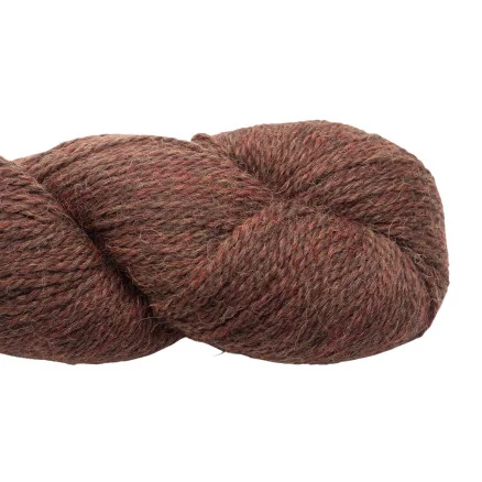 BC Garn Babyalpaca 10/2 129 Brun Melerat Utförsäljning