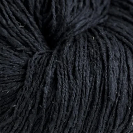 Kampanjpris BC Garn Soft Silk Unicolor 030 Svart