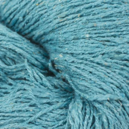 BC Garn Soft Silk Unicolor 050 Turkosblå Utförsäljning
