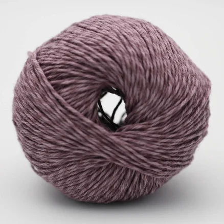 BC Garn Allino Unicolor 38 Grå Lila Expressleverans