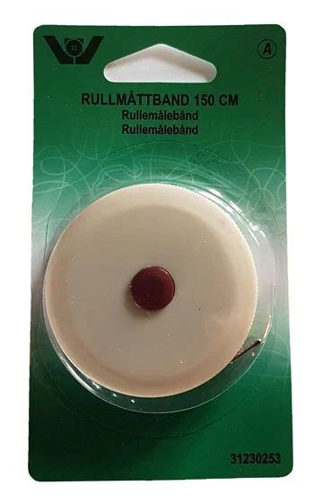 Rullen mäter tejpen 150 cm – 31230253 Rabatt