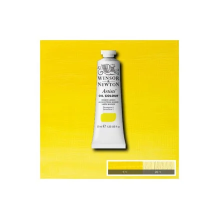 Artists oljefärg 37ml winsor lemon 722 Populär