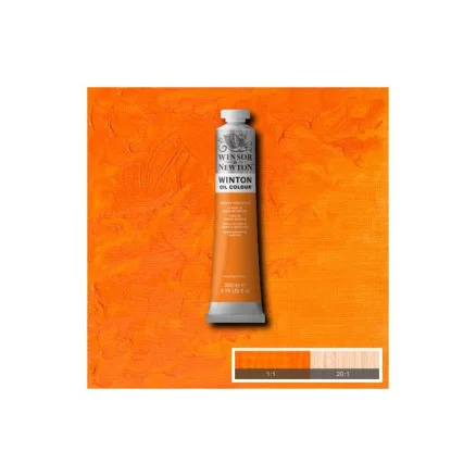 Wintonolja 200ml kadmiumorange nyans 090 Sista chansen
