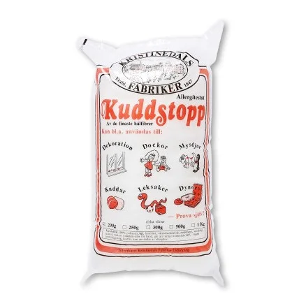 Kuddstopp Fyllnadsvadd / Nallefyllning / Dockfyllning / Kuddfyllning / Vadd 1000 gram Beställ idag