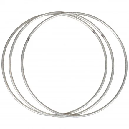 Kundfavorit Infinity Hearts Metallring Silver Ø15cm – 3 st