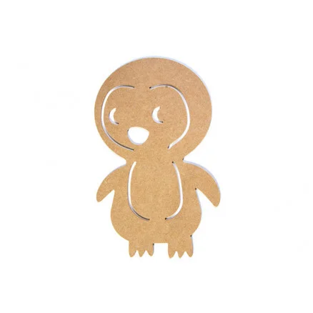 Trygg betalning MDF Figur Pingvin 27x17x0,3cm – 1 st