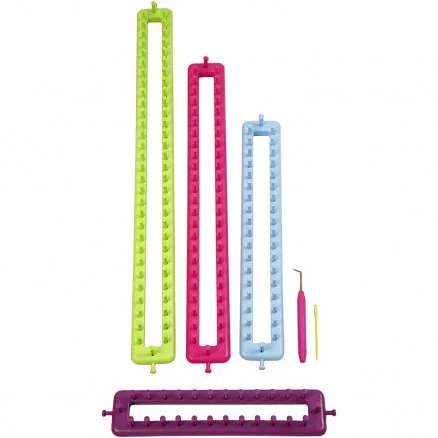 Infinity Hearts Påtringsset / Stickring-set Avlånga – 4 storlekar inkl. nål och krok Outlet