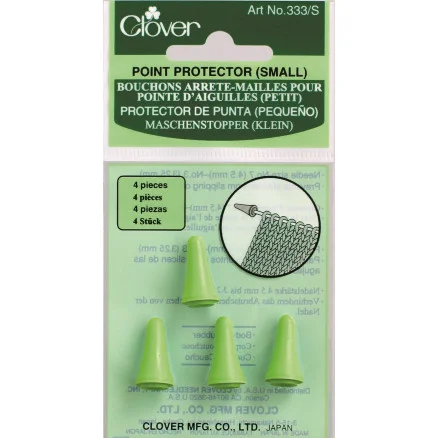 Clover Maskstopp / Stickskydd till stickstorlek 2,00-4,50mm – 4 st. Lågt pris