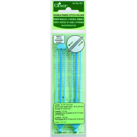 Billigare Clover Maskhållare 2 st. 13 cm til stickor nr. 2,75-4,5mm