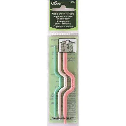 Clover Flätstickor / Hjälpstickor 3-5mm – 3 st. Snabb frakt