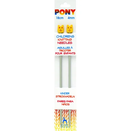 Trygg betalning Pony Stickor till barn 18 cm 4mm