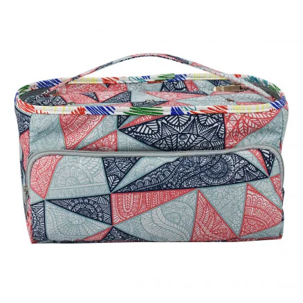 Beställ nu Infinity Hearts Väska med Handtag Blå/Röd Print 36x15,5x18,5cm