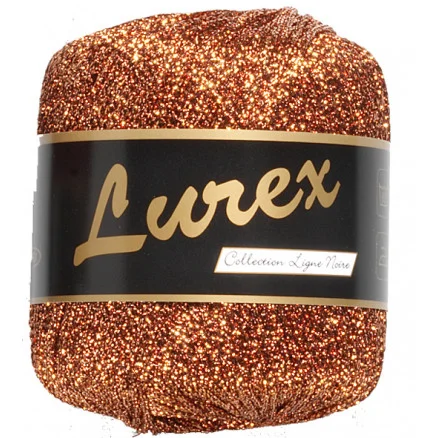 Fynd Lammy Lurex Garn 14 Koppar
