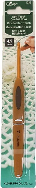 Utförsäljning Clover Soft Touch Virknål 4,50 mm – 1032
