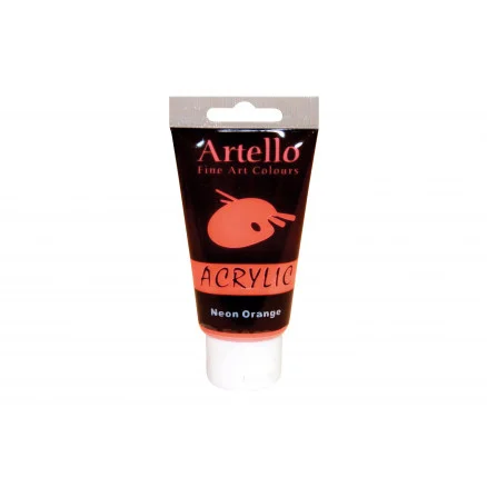 Artello Akrylmaling/Konstnärsfärg Neonorange 75ml Erbjudande
