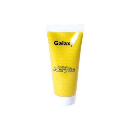 Handla nu Galaxy Artist Akrylfärg/Konstnärsfärg Gul 200ml