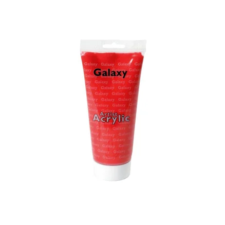 Sänkt pris Galaxy Artist Akrylfärg/Konstnärsfärg Röd 200ml