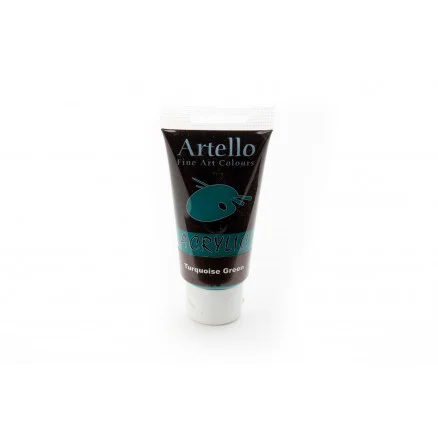 Artello Akrylfärg/Konstnärsfärg Turkos/Grön 75ml Lågt pris