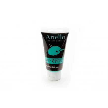 Artello Akrylfärg/Konstnärsfärg Smaragdgrön 75ml Nedsatt pris
