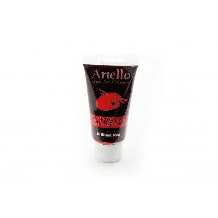 Artello Akrylfärg/Konstnärsfärg Röd 75ml Erbjudandepris