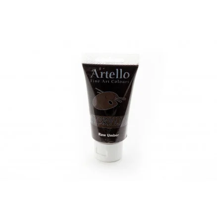 Artello Akrylfärg/Konstnärsfärg Kaffebrun 75ml Reapris