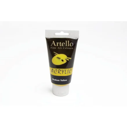 Artello Akrylfärg/Konstnärsfärg Gul 75ml Lägg i varukorgen