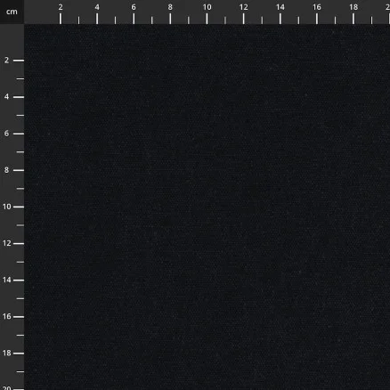 Kampanj Light & Lush Heavy Canvas-tyg 601 – Svart