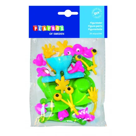 Playbox Light Clay/Modellera Figurdelar 20 delar Sänkt pris
