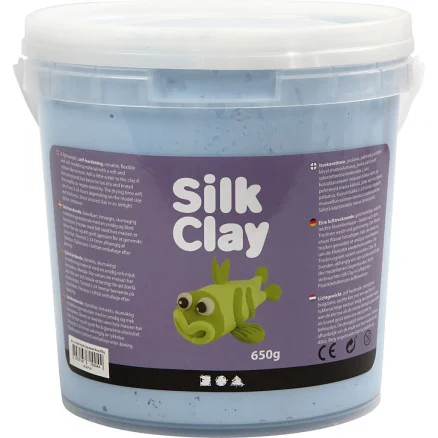 Köp online Silk Clay, neonblå, 650g/ 1 hink
