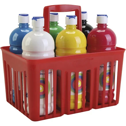 Temperafärg Matt, matt, mixade färger, 6x1000 ml/ 1 förp. Premium
