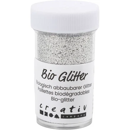 Expressleverans Bio-glimmer, silver, 27 ml, 15 g/ 1 burk