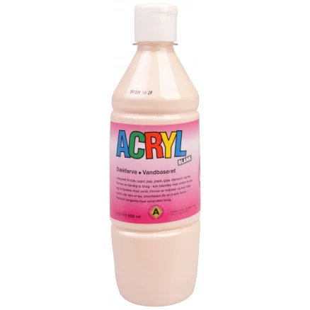 Bästa pris Fantasy Color Hobbyfärg/Akrylfärg Ljus Persika 500ml