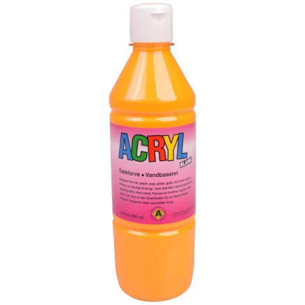 Fantasy Color Hobbyfärg/Akrylfärg Gul 500ml Handla nu