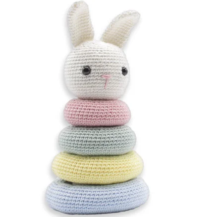 Handla nu Gör det själv/DIY set Stacking Bunny Virkning