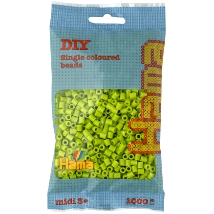 Hama Midi Pärlor 207-104 Lime – 1000 st Utförsäljning