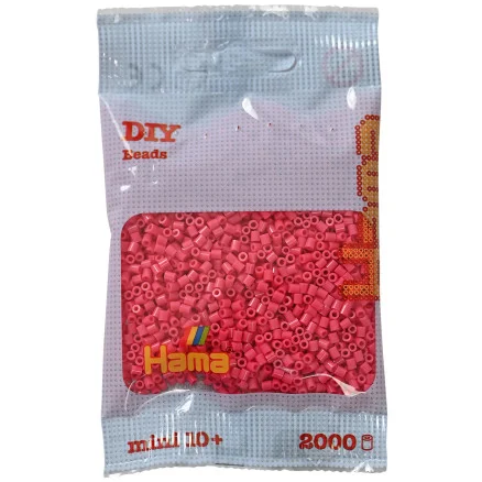 Hama Midi Pärlor 207-121 Rosa – 1000st Snabb leverans