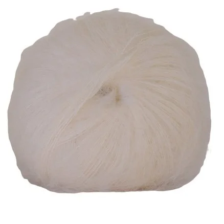 Hjertegarn Silk Kid Mohair Garn 1003 Natur Populär