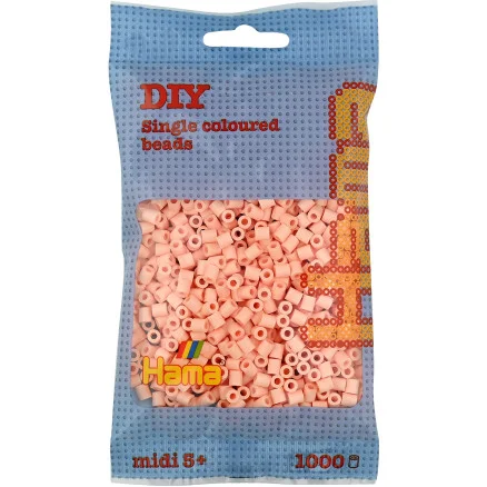 Hama Midi Pärlor 207-78 Ljus hud – 1000 st. Sänkt pris