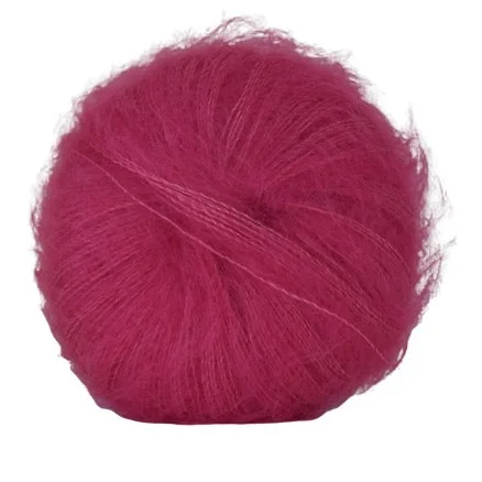 Hjertegarn Silk Kid Mohair Garn 1106 Rosa Rabatter