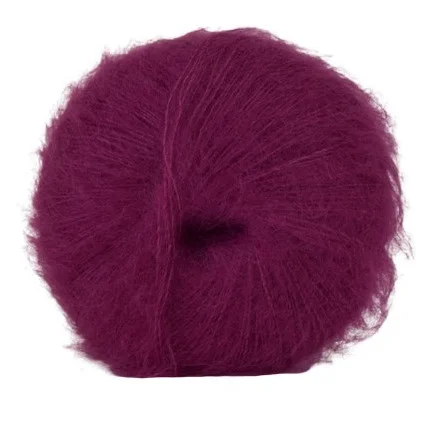 Endast idag Hjertegarn Silk Kid Mohair Garn 1132 Cerise