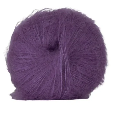 Premium Hjertegarn Silk Kid Mohair Garn 1192 Lila