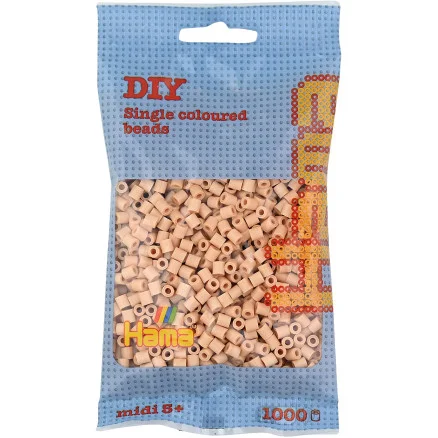 Hama Midi Pärlor 207-27 Beige – 1000 st Beställ nu