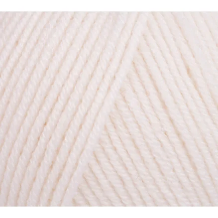 Infinity Hearts Baby Merino Garn Unicolor 05 Vit Outlet