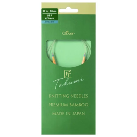 Outlet Clover Takumi Pro Bambu Rundstickor med kullager 80cm 4,5mm