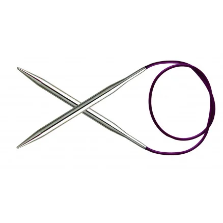 KnitPro Nova Metal Rundstickor Mässing 100cm 3,75mm Beställ idag