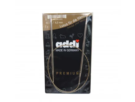 Addi Turbo Rundstickor Mässing 60cm 4,00mm / 23.6in US6 Kundfavorit