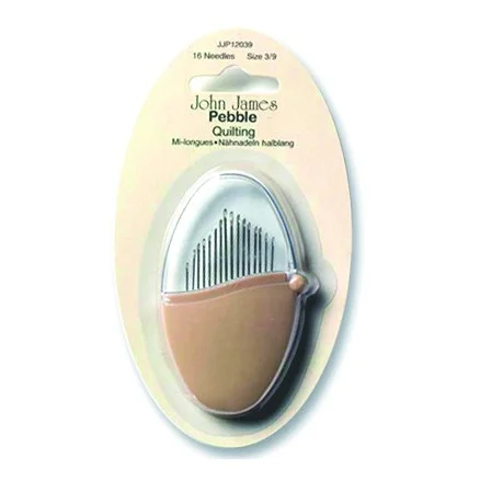 John James Pebbles Assorterade Quiltnålar Strl. 3/9 16 st. risnedsättning