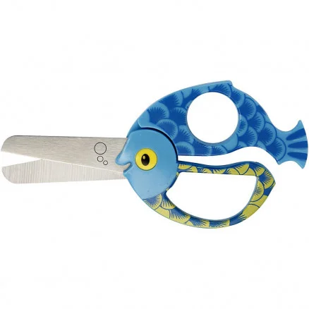 Populär Fiskars Barnsax med Fisk 13 cm