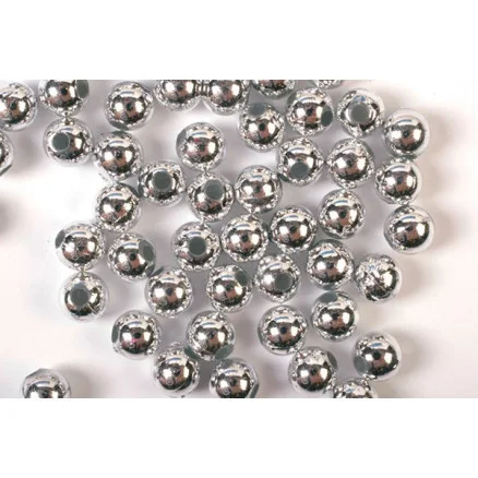 Vaxpärlor 3mm 500g silver Lågt pris