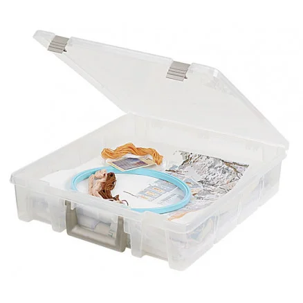 ArtBin Super Satchel Plastlåda till tillbehör Transparent 39x35,5x9cm Endast denna vecka